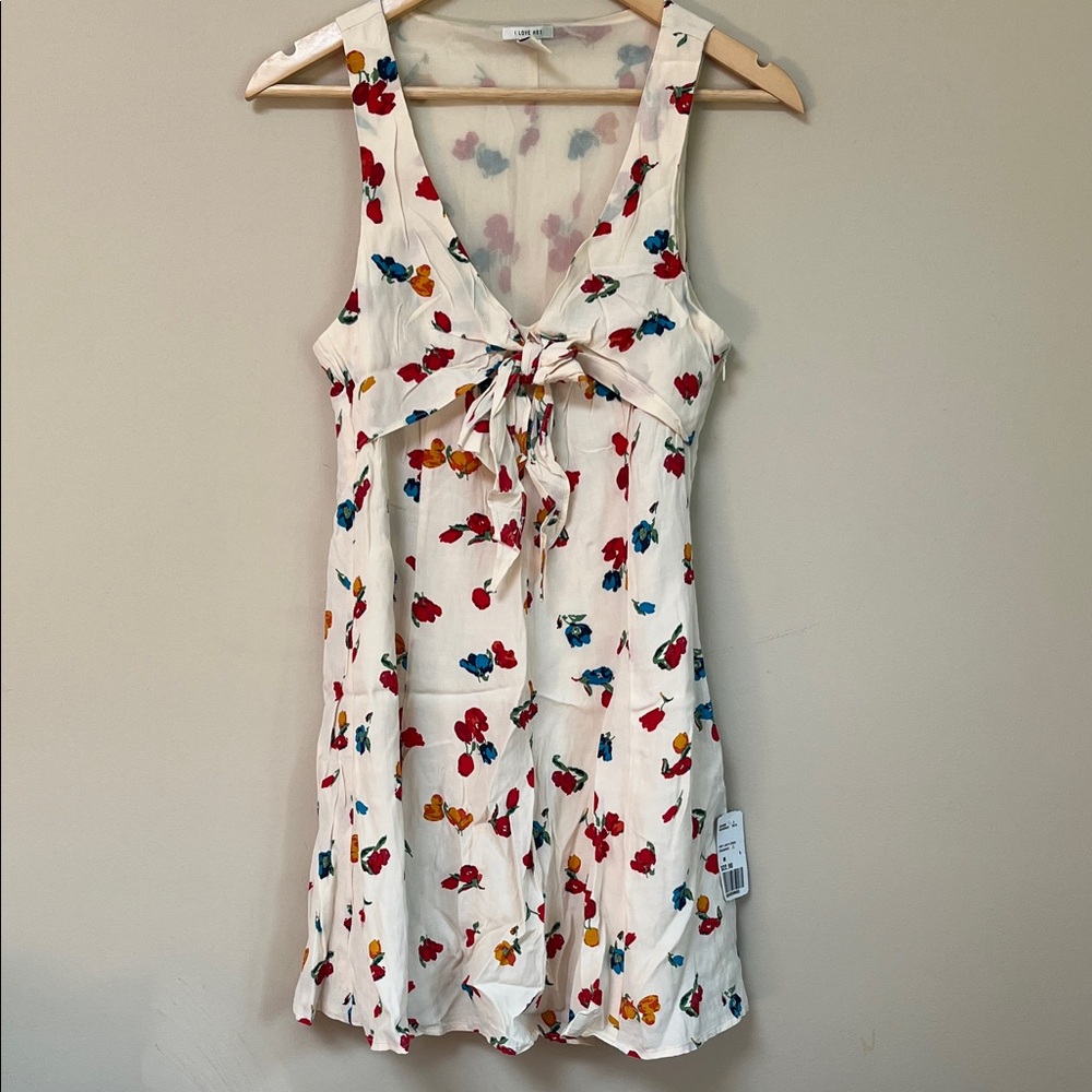 NWT Floral Sleeveless Dress size M